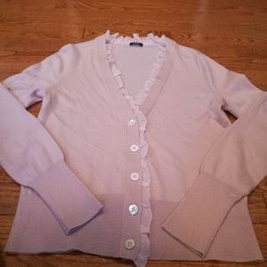 J. Crew pink cardigan